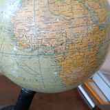 Globe Terrestre Ancien G.thomas France Début Années 1900
