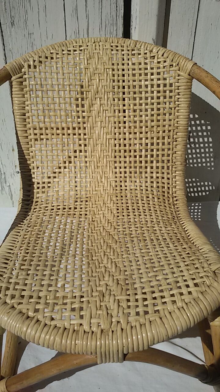 Child rattan chair