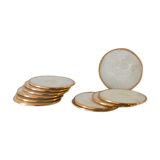 Mother-of-pearl coasters