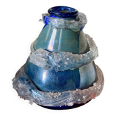 Glass paste vase
