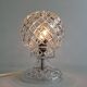 Vintage Czech Cut Crystal Table Lamp