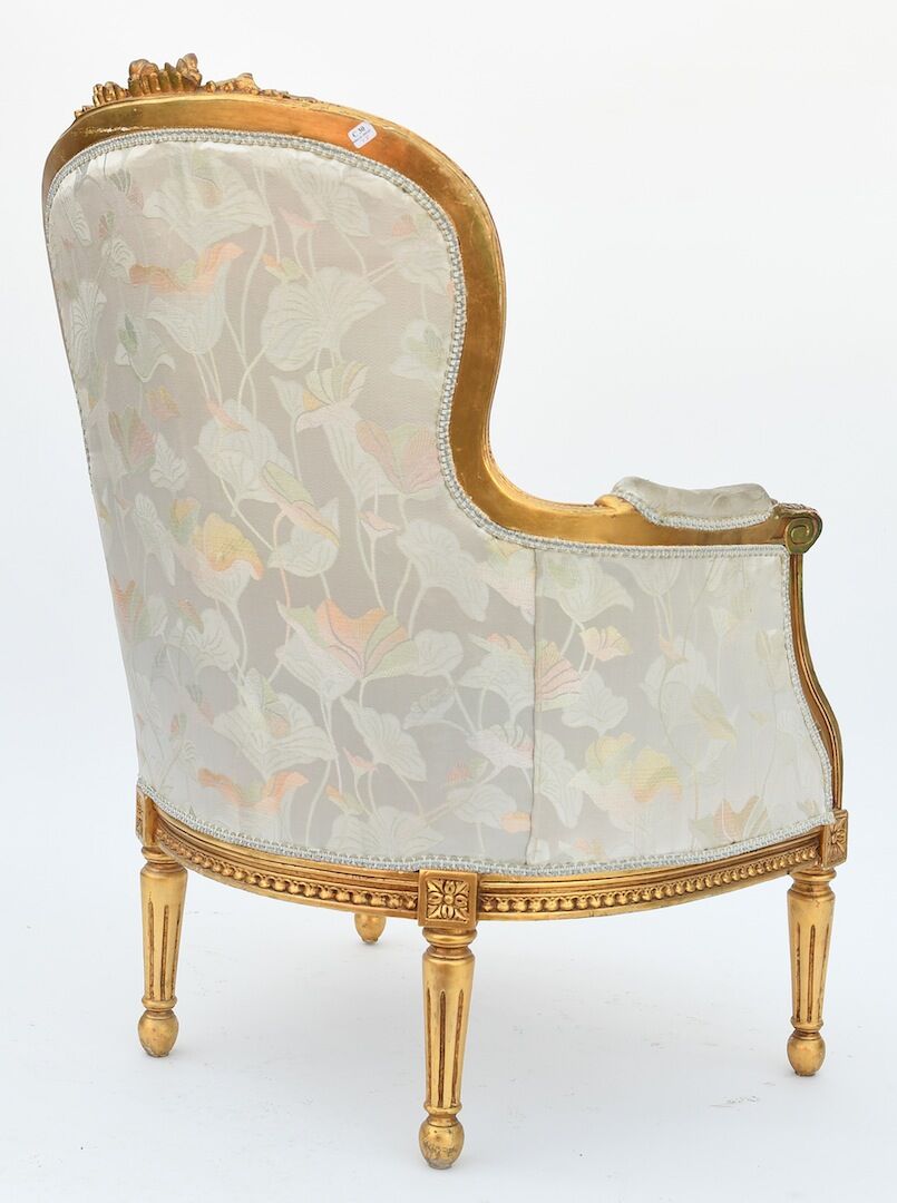 Louis XVI-style shepherdess chair
