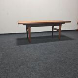 Danish adjustable teak coffee table, Kai Kristiansen