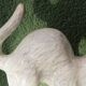 Chat en terre cuite vernissée, région de Bavent