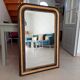 Louis Philippe mirror 105*71cm in wood and stucco 19th century