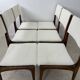 Set of 6 Italian design chairs Carlo de Carlo Cassina model 693 late 50s bouclette