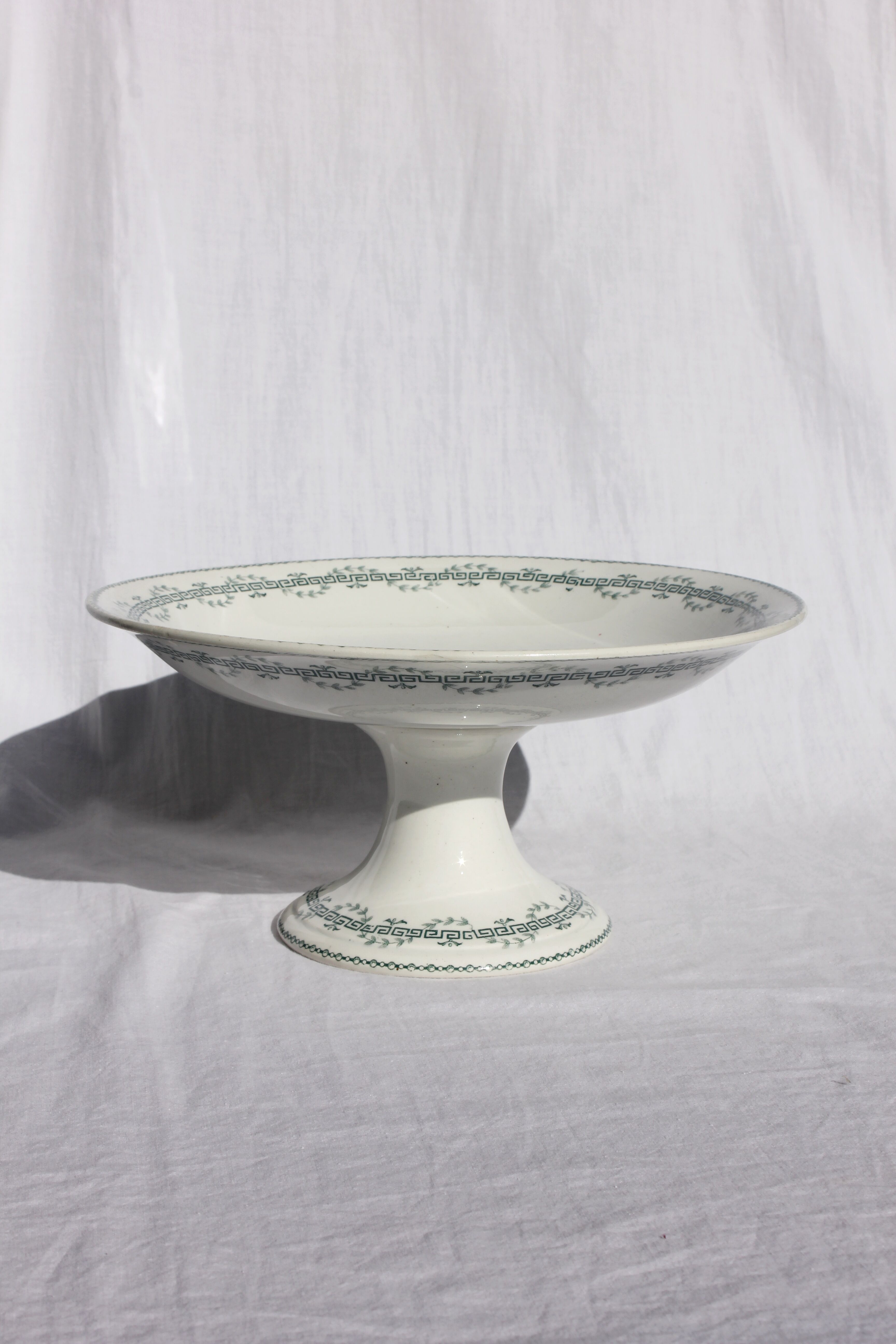 Compotier in iron earth "Austerlitz" Gien