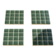 Coasters - Glass enamels - Coasters - Mosaic - Handmade - Set of 4