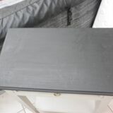 Painted wooden side table