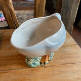 Old soup tureen in the shape of a goose