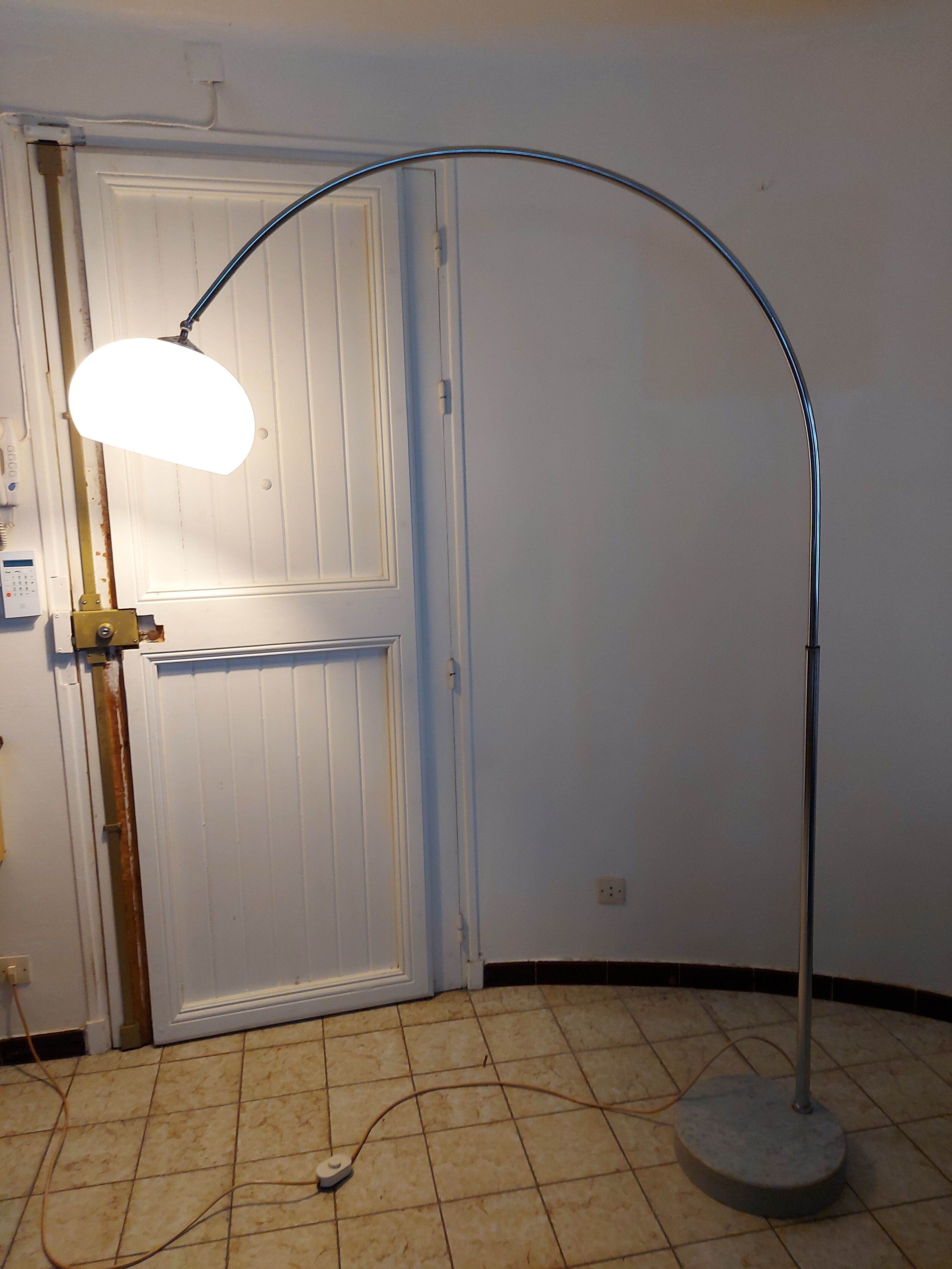 Vintage arch lamppost 1970