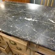 Counter with marble top from the 20th century.