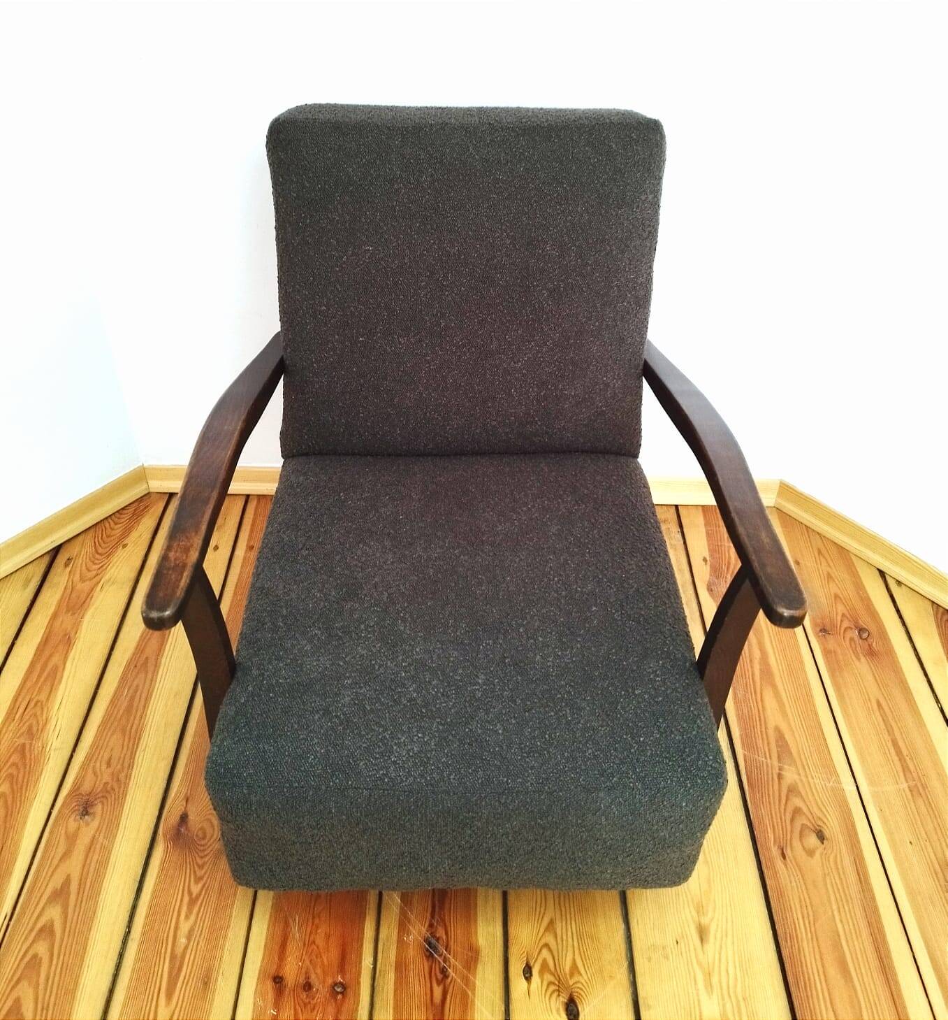 Fauteuil rétro, vintage, tchécoslovaquie 60s