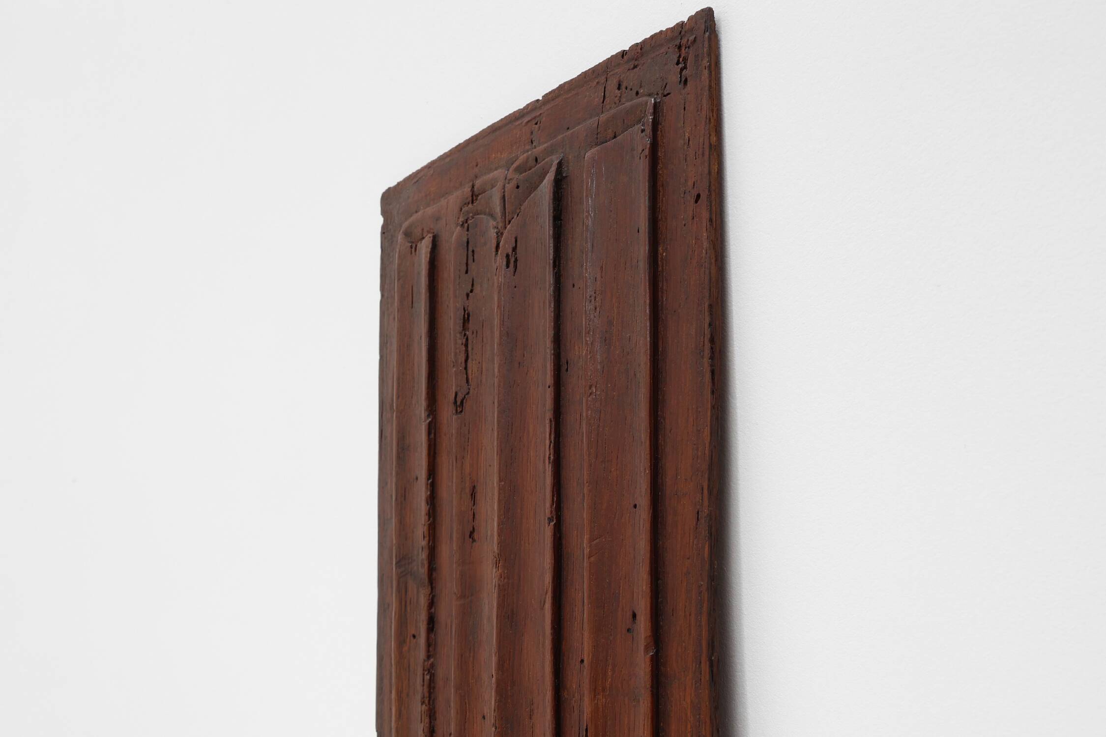 16th Century oak carved Gothic Panel, Belgium