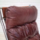 Années 70, design danois, chaise longue, cuir, état d’origine