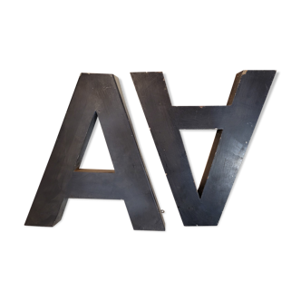 Lettres "A"