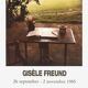 Gisele freund poster 1985