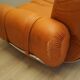 Orange sofa, Space Age design, 1960s, production: Italy
