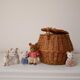 Basket box with lid or pocket tray