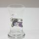 Nagel Vase Exclusive Design, hand-blown transparent glass, Germany, 1980s.