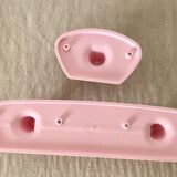 Vintage pink wall coat racks