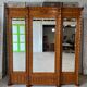 Armoire à glace 3 portes style faux bambou époque 19e siècle