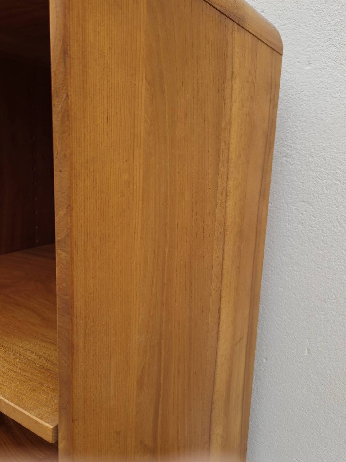 Maison Regain hi-fi storage unit in vintage elm