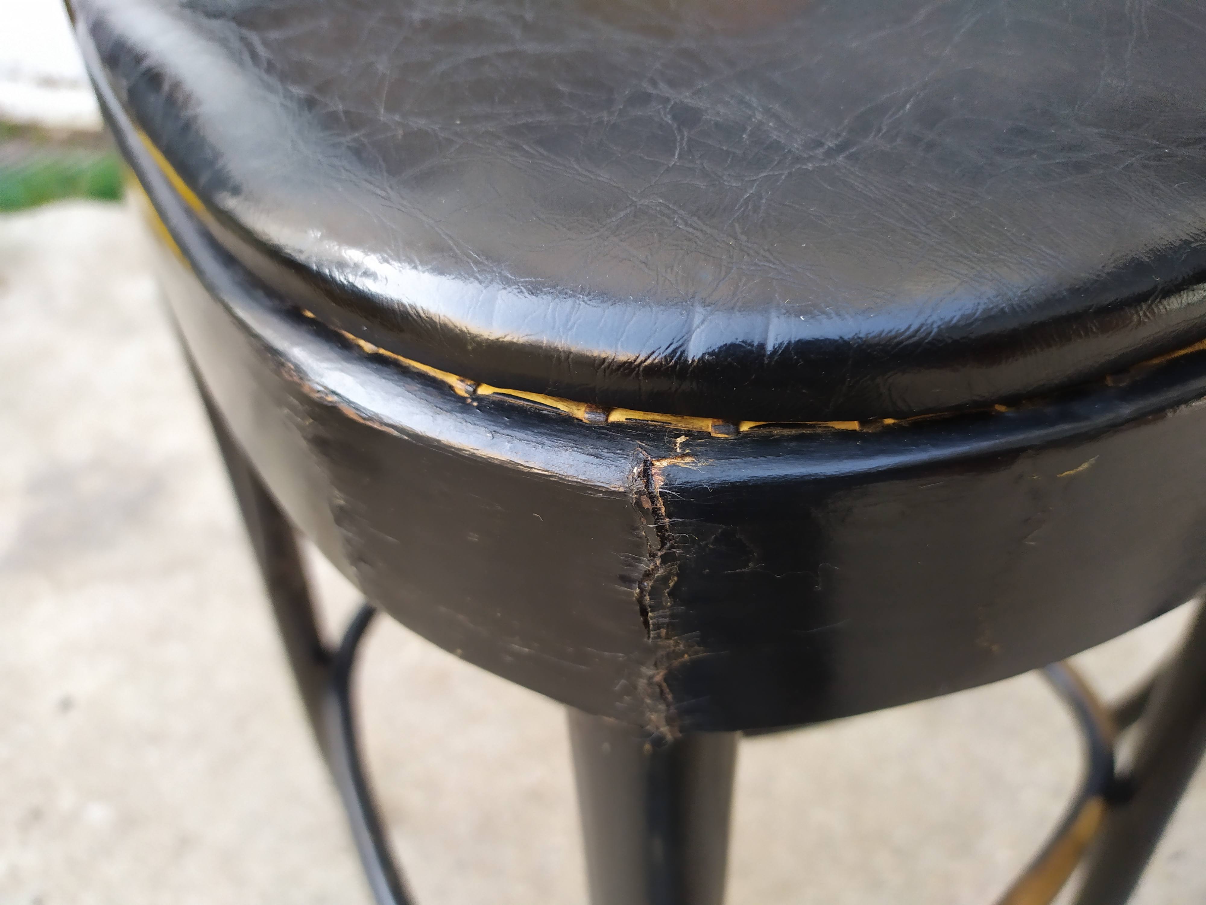 Pair of bistro bar stools