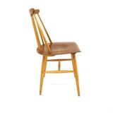 Set of 4 "Fanett" teak chairs by Ilmari Tapiovaara, Sweden, 1960