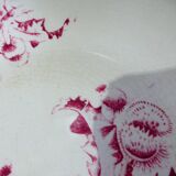 5 hollow plates in Gien iron earth model Thistles