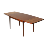 Extendible '60s teak dining table
