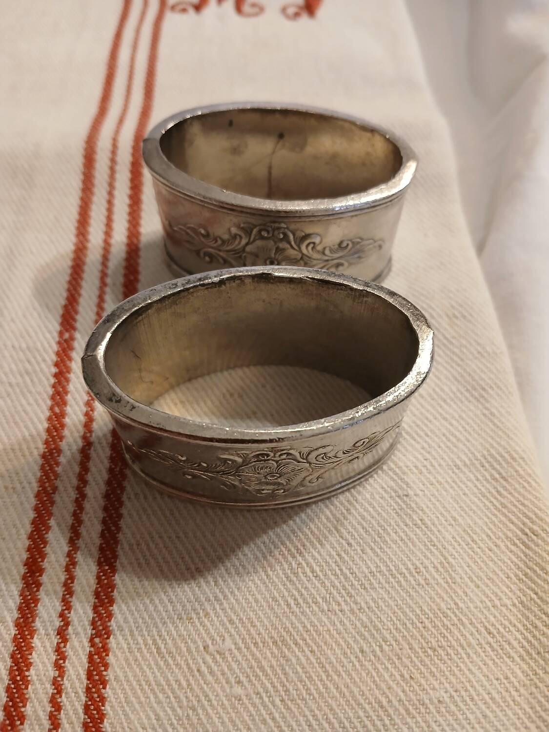 Antique flatware set for 51 place settings