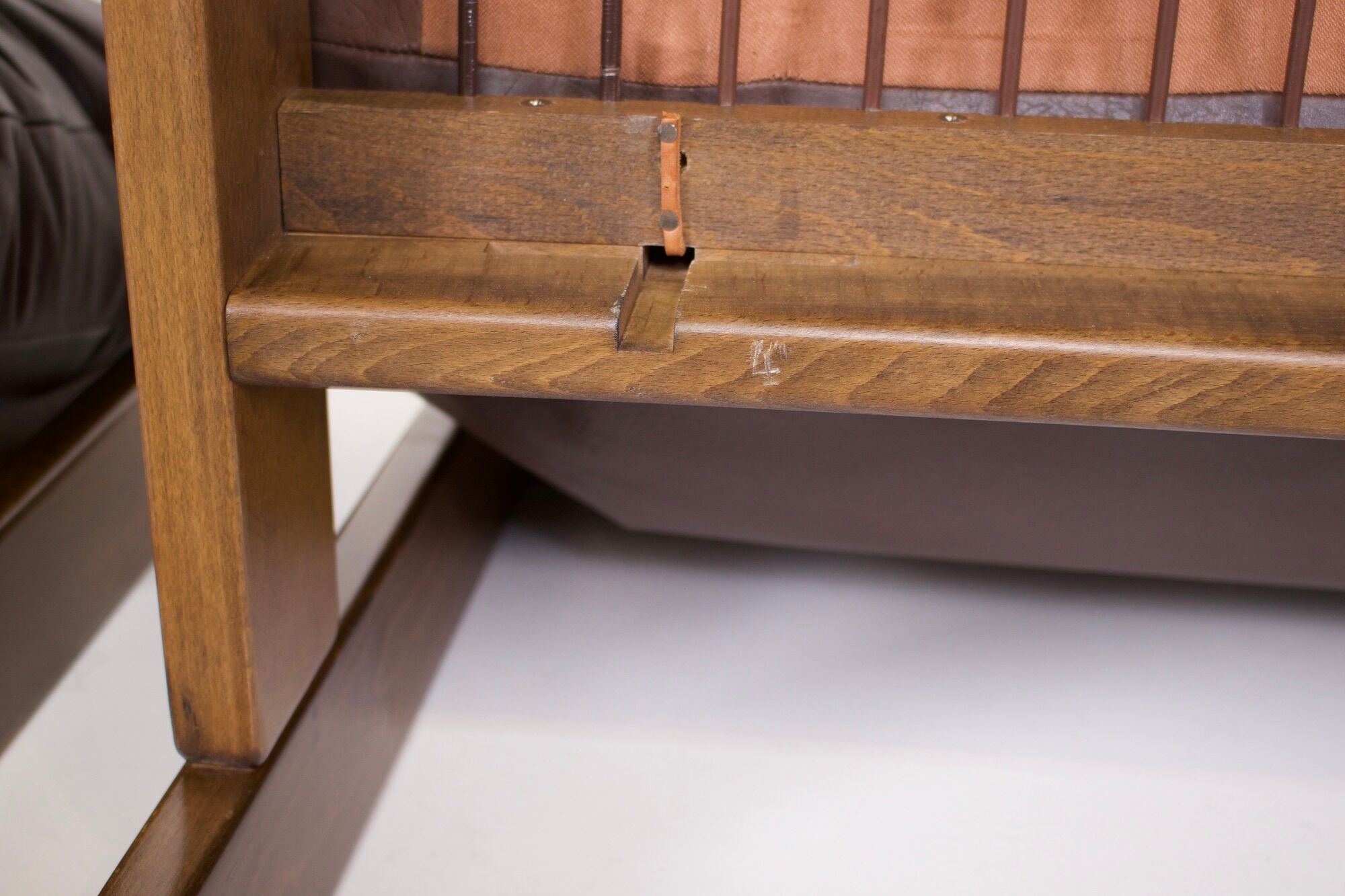 Pair of leather armchairs 1970