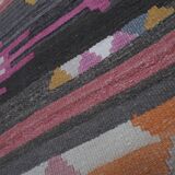 Vintage Turkish rug from Oushak, hand-woven 78x274 cm