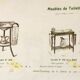 Furniture toilet Baumann 1920/30 and its earthenware