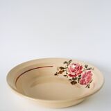 Large Badonviller deep platter, Strasbourg model, 1950