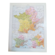 Ancienne carte de la Gaule de 1928