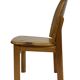 Vintage set of four pinewood chairs Rainer Daumiller minimalist design