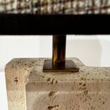 Desk Lamp, Travertine, 1970s
