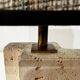 Lampe de table en travertin, 1970