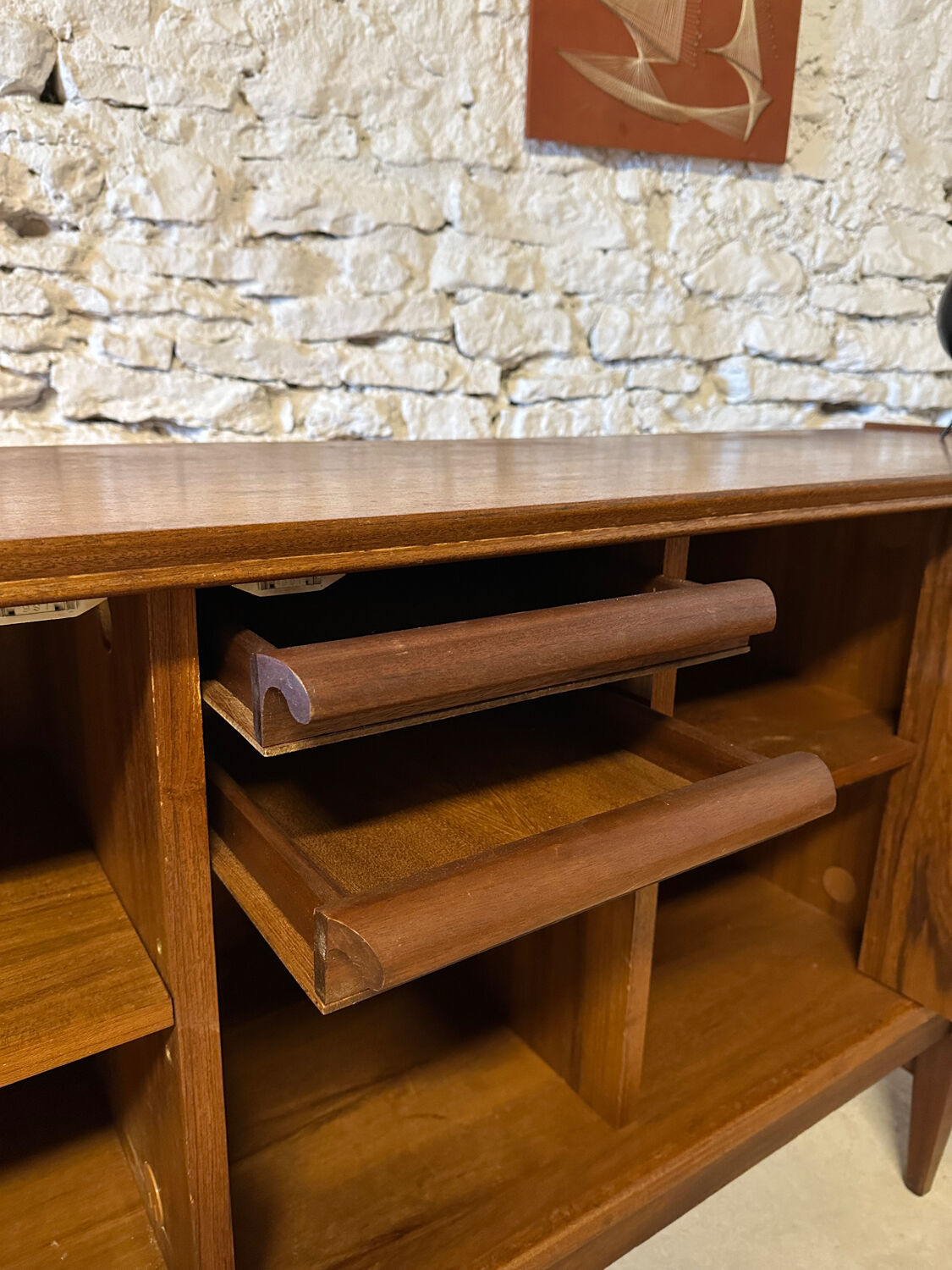 Enfilade UNIFA in teak - Scandinavian 1960