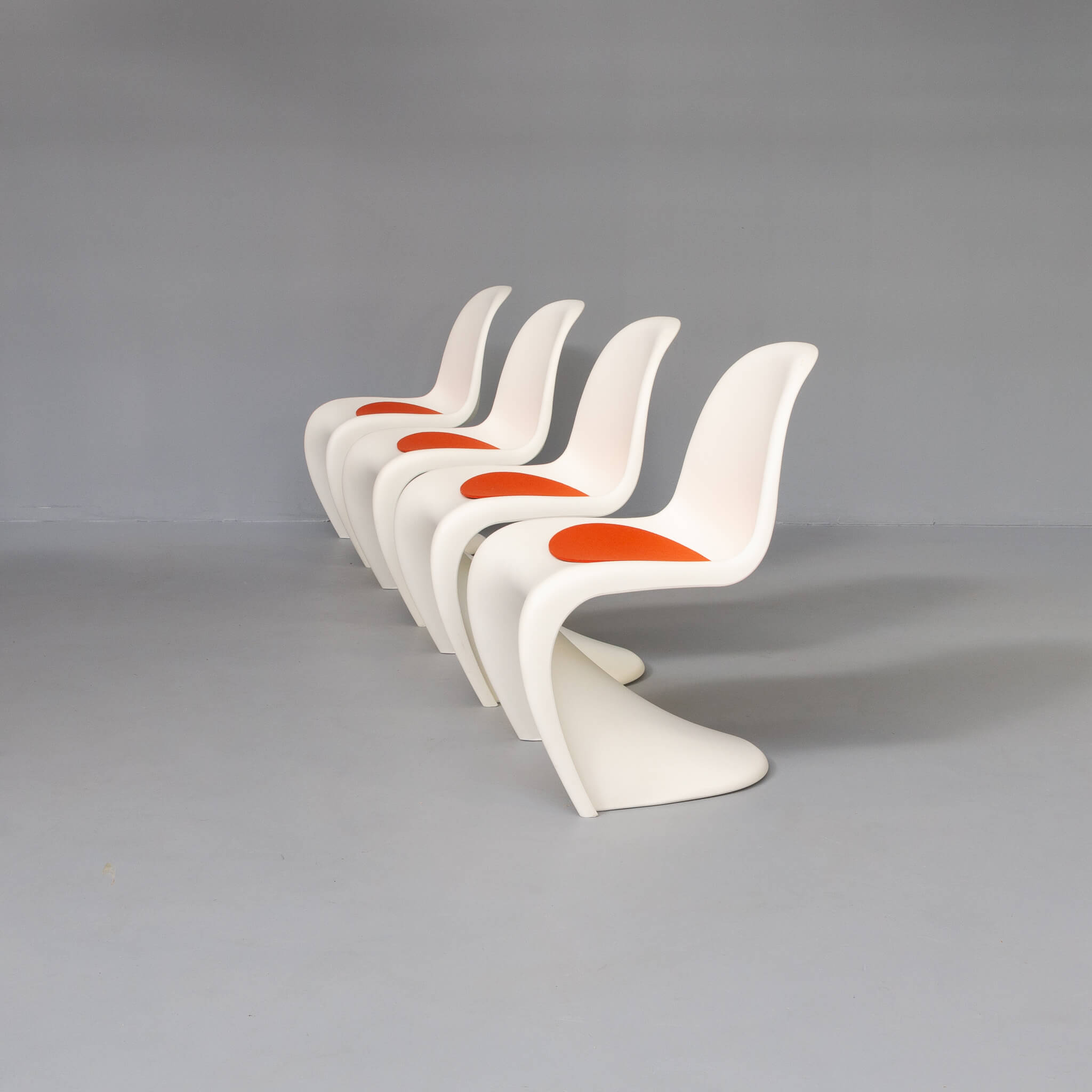 Verner Panton chairs ‘panton’ for Vitra