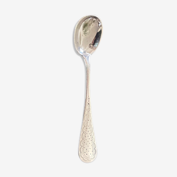 Small salt spoon Solid silver