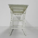 Industrial side table, hospital bed