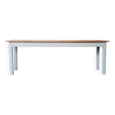 Painted wood farmhouse table