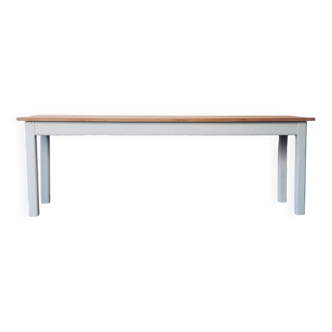 Painted wood farmhouse table