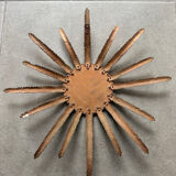 Bronze sun mirror from the 1950s France.