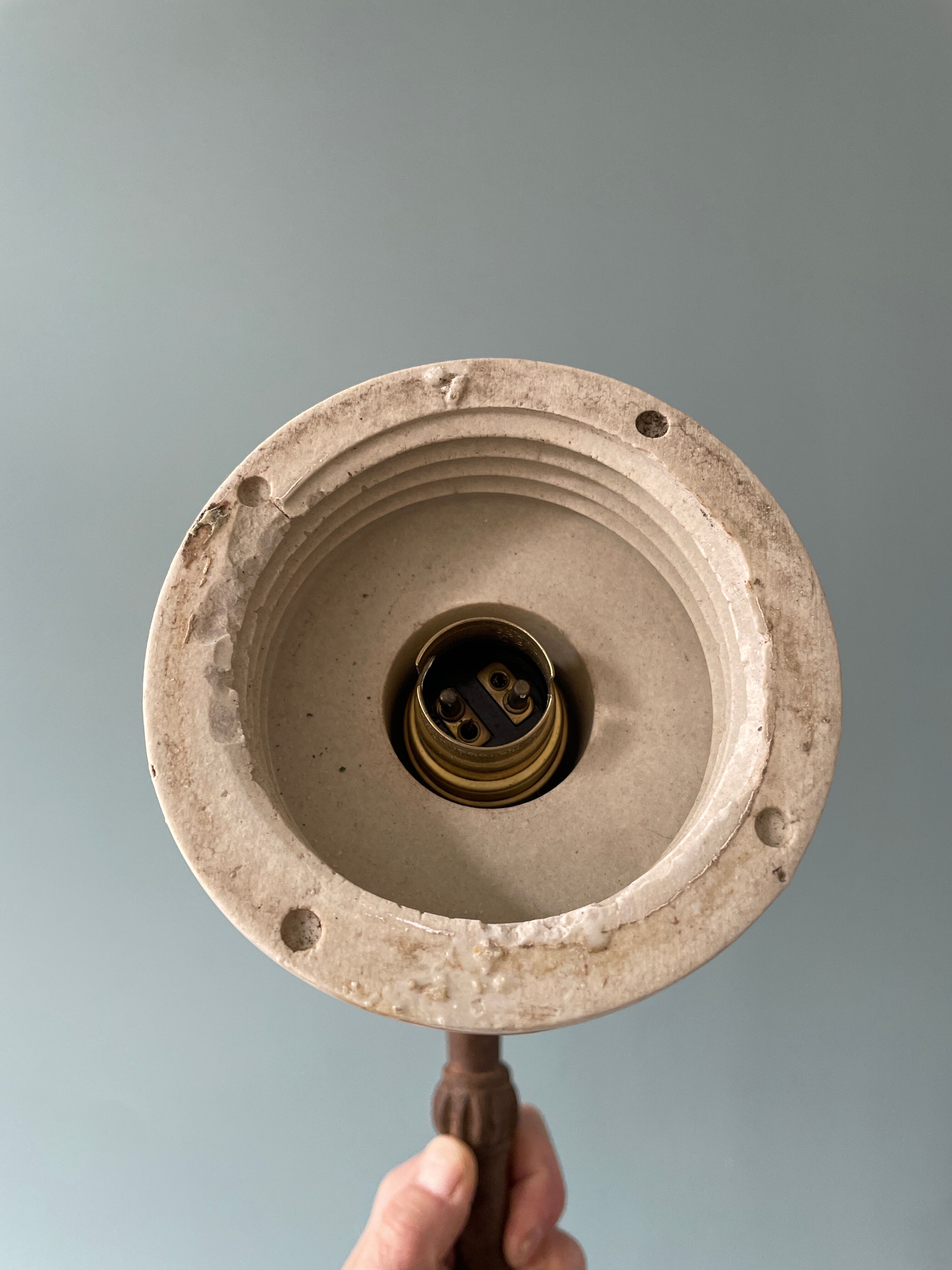 Pair of wall lamps gooseneck