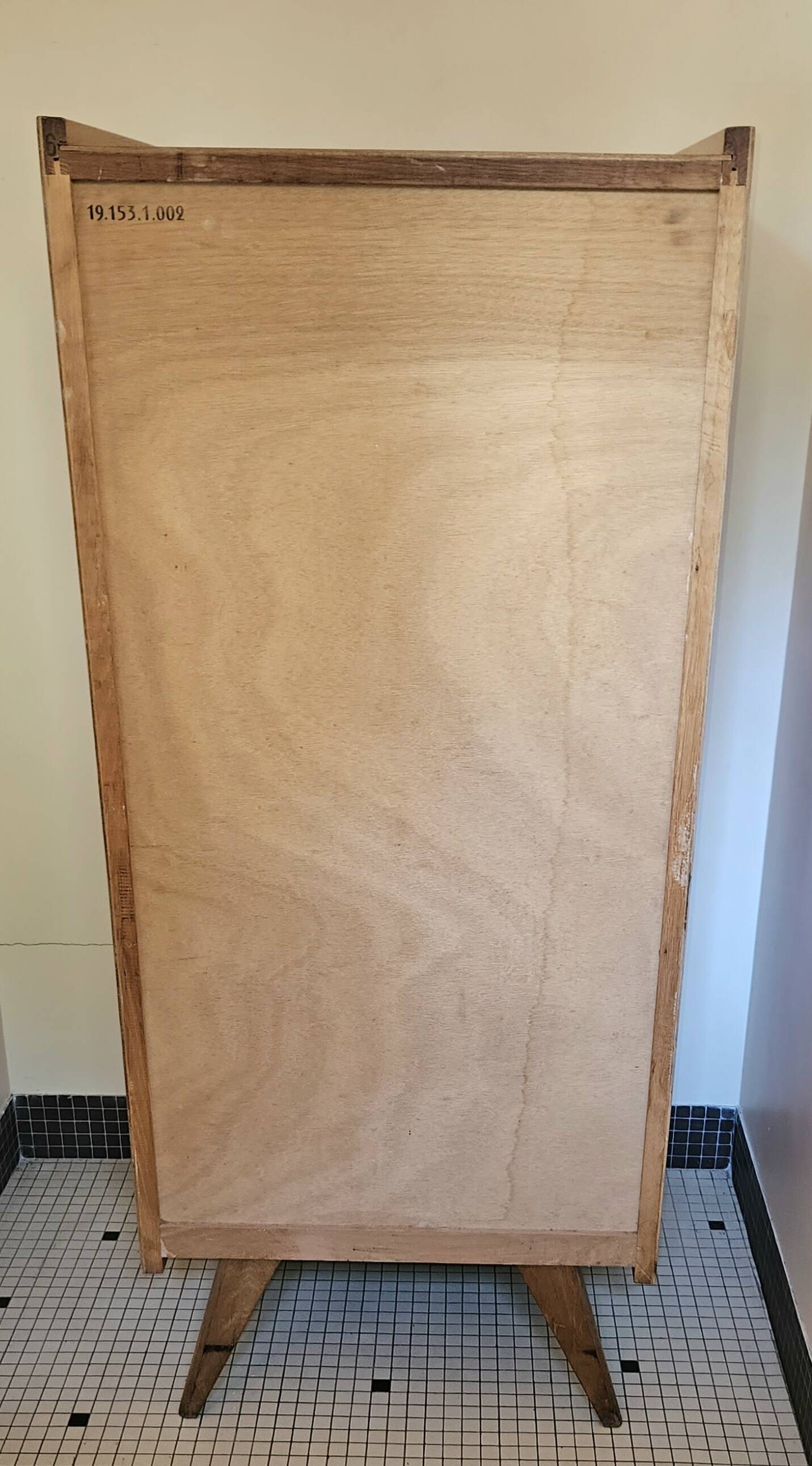 Vintage rattan weekly organizer