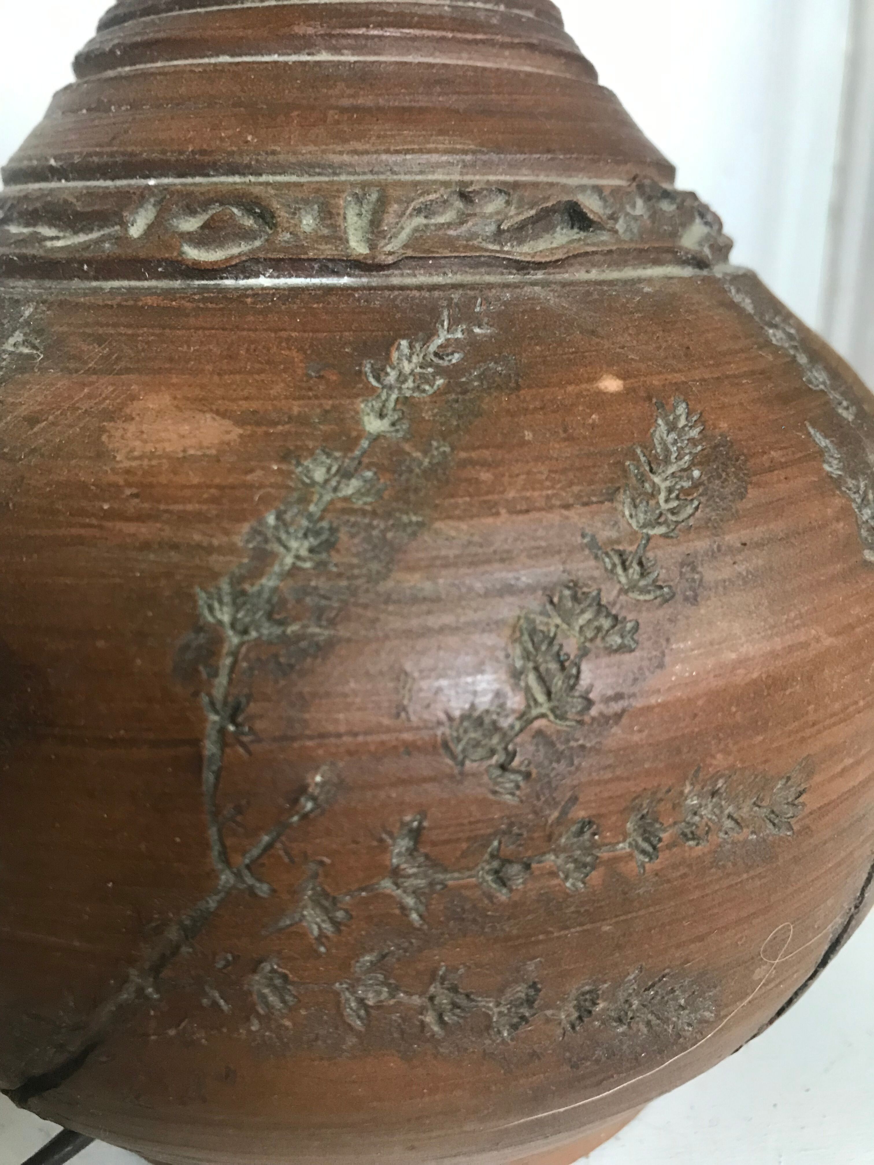 Vintage ceramic lamp